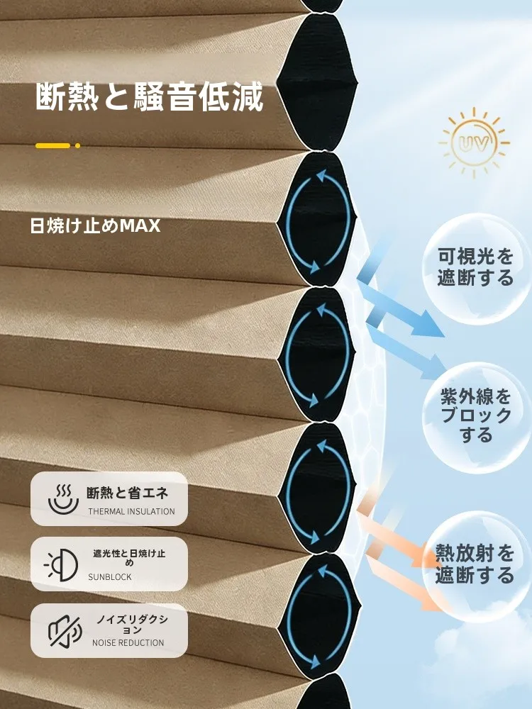 断熱ハニカムシェードを選ぶべき理由は？実は「夏の熱さ」を完全に切り離すことができる