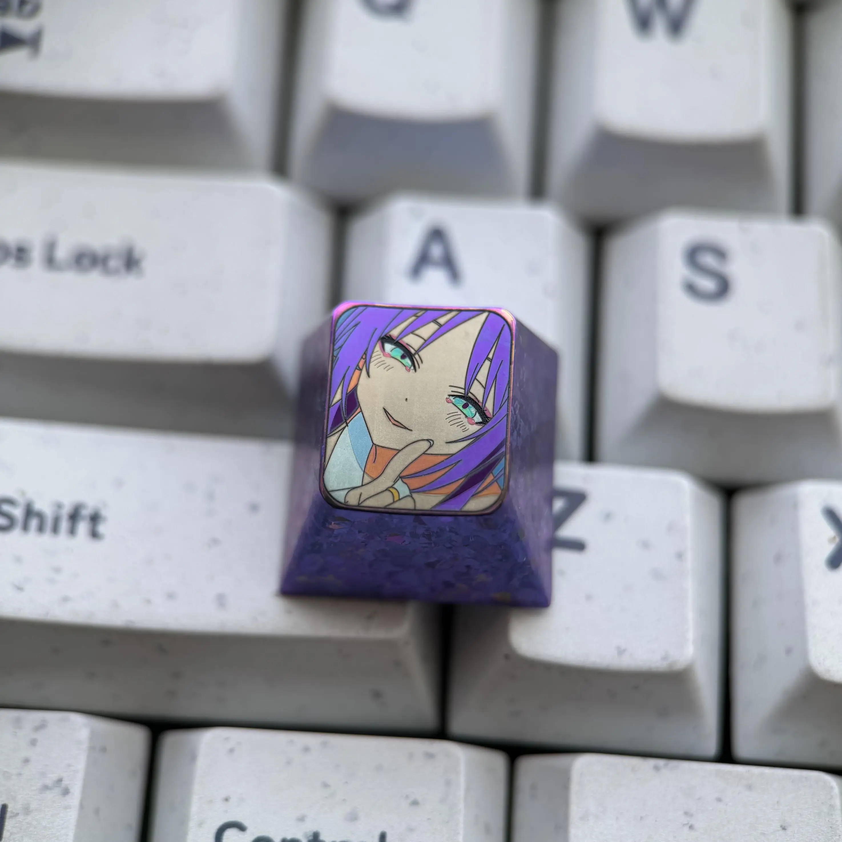 钛次元7046288-1U-Ti：分離 キーボードの軽量・高精度設計を実現するチタン合金キーキャップ