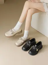 夏にぴったりな厚底ローファー【柔らかいソール・簡単脱ぎ履き・スカートに合う】