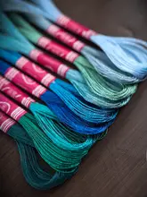 光沢のある刺繍糸【金属線・クロスステッチ・DIY用】