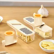 多機能手動しょうが・にんにく研磨器【スライサー・ペースト作り・キッチン用】