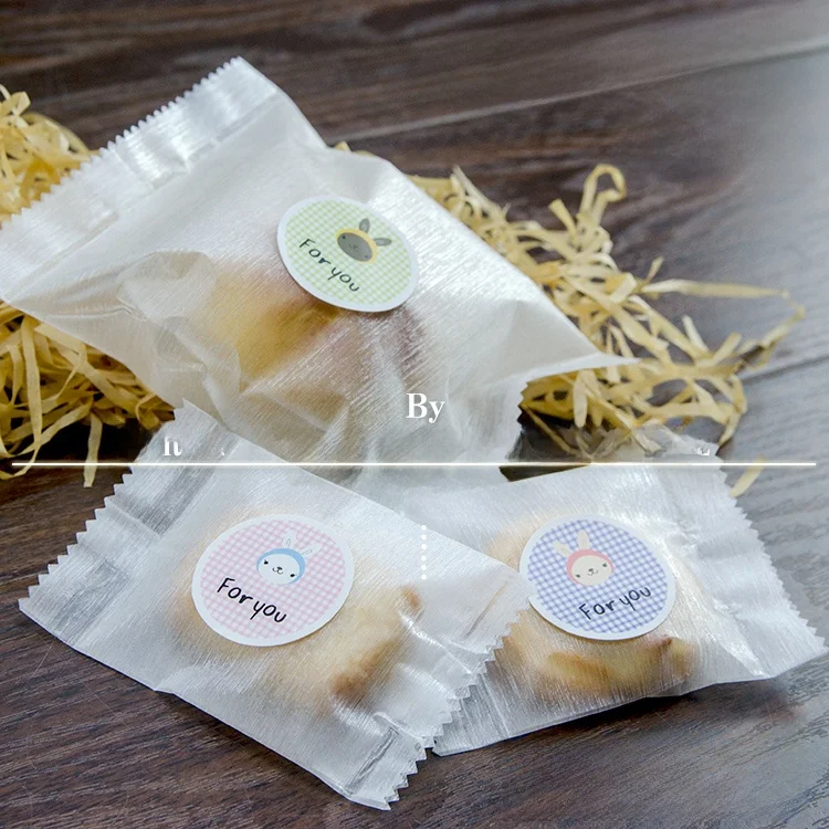 厚手半透明ラミネートバッグ：焼き菓子用密封タイプの多用途包装法