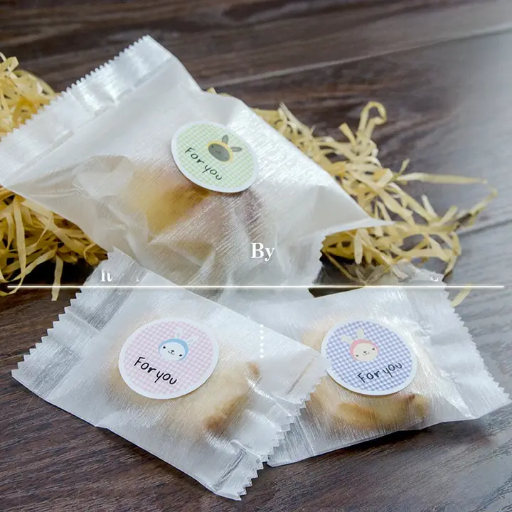 厚手半透明ラミネートバッグ【焼き菓子用・密封タイプ・多用途】（セットアップ対応）