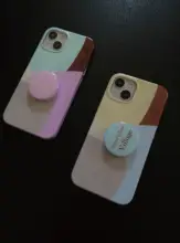 夏の爽やかさを演出！スマートフォンケース【iPhone13・Huawei対応・エアバッグスタンド付き】