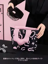 保温弁当バッグ【厚手アルミ箔・通勤用・ハンドバッグ型】