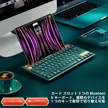 iPad用 Bluetoothワイヤレスキーボード＆マウスセット【USB接続・適用：Appleタブレット・Androidノートパソコン】