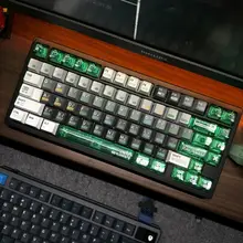 個性的な透光性ATK68用キーボードキーキャップ【PBT＋PC製・夜魔extreme対応】