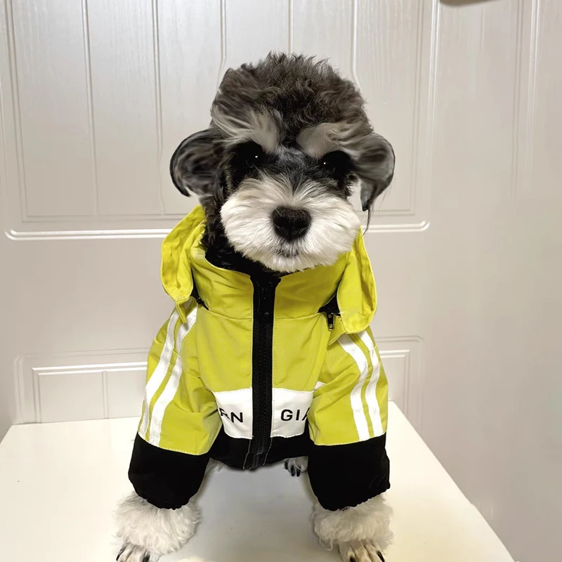 犬用アウター 秋冬用 防水素材ジャケット：雨天と寒さ対策に最適な実用性を検証