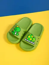 恐竜デザインの子供用防滑サンダル【柔らかい底・夏用・浴室対応】（セットアップ対応）