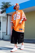黒竹節デニムパンツ【アメリカンストリートスタイル・ゆったりサイズ・カジュアルショートパンツ】
