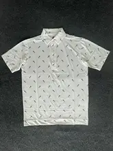 男性用 ゴルフ速乾ポロシャツ【通気性・短袖】