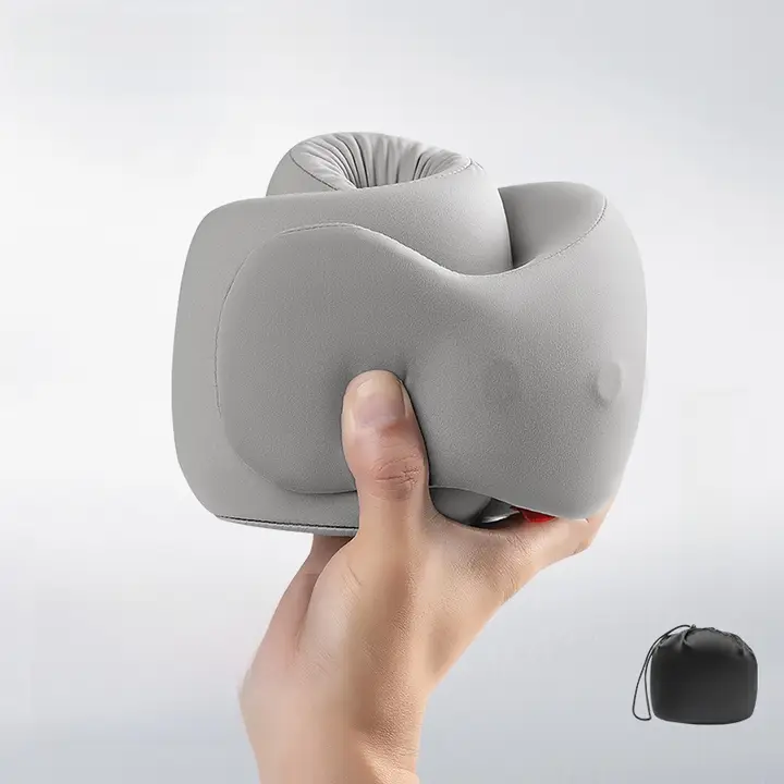 U型枕 首を支える枕 旅行 睡眠 オーストリッチメモリーフォーム