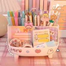 ペン立て 大容量 文具収納 シンプル おしゃれ かわいい デスク周り 学生 オフィス インスタ映え