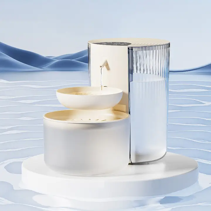 自動給水器【ペット用・コードレス・流動式・猫と犬兼用】