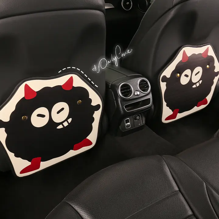 短款 車用シート背面保護カバー【汚れ防止・子供用・防蹴り対応】