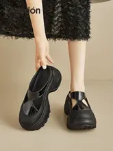 厚底のレディースサンダル【パッド入り・スリッポン・夏用】