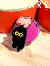 カニデザインのスマートフォンケース【マグネットスタンド付き・高級感あるポップなデザ イン・腕ひも付き】