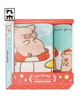 キャラクターグッズ ルルブタ 缶詰型 カードケース もこもこ 小銭入れ 傘 タオル バスタオル セット 誕生日プレゼント