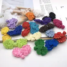 七珠デザインの中華風手作り盤扣【古典的な上着用・多色】
