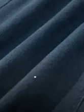 ブルーのフィットコットンデニムパンツ【ストレート・メンズ・秋用】