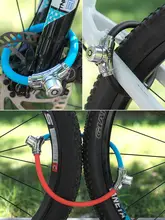 自転車用環状ロック【防盗鋼ケーブル・ポータブル・ミニサイズ】