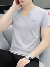 極上の柔らかさの夏用半袖Tシャツ【メンズ・Vネック・コットン素材】