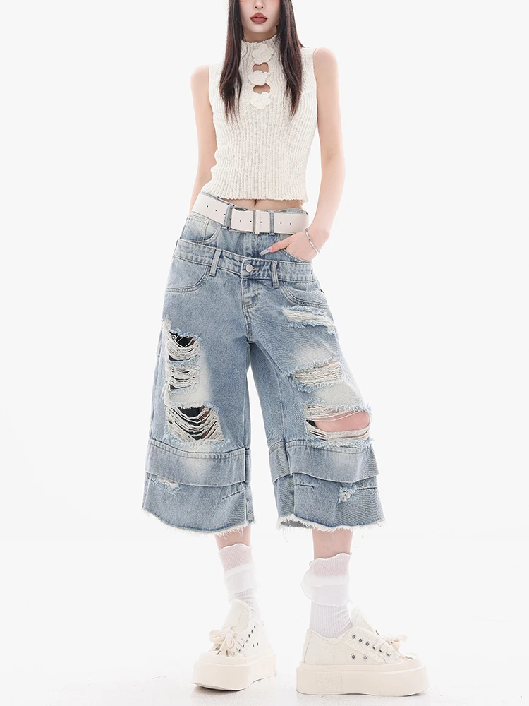 ズボンがダボダボになるのはなぜ？ABWEARのダブルウエストデニムショートパンツでどう解決する？