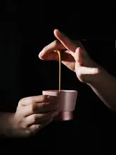 高級なセラミック製コーヒーカップ【ラテアート対応】