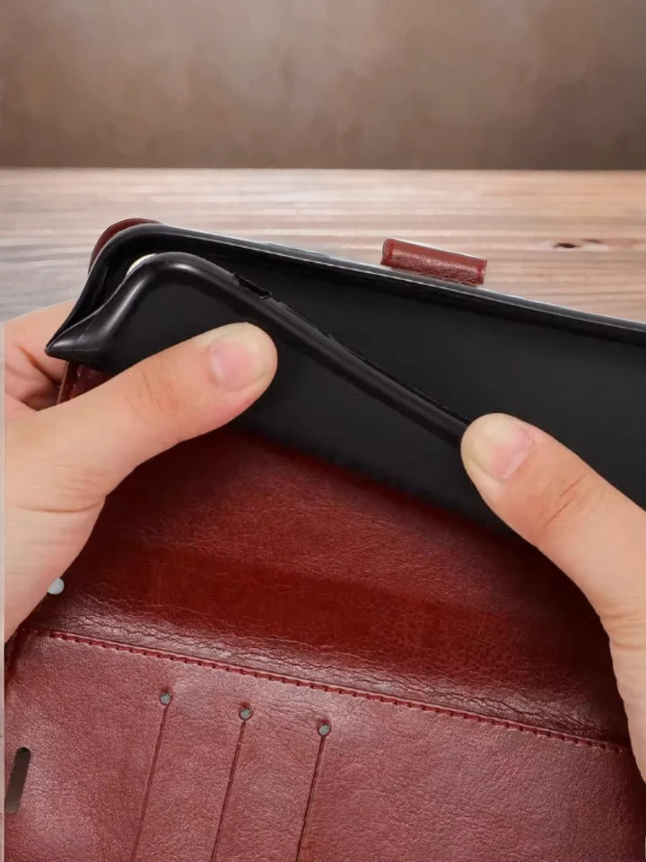 オポのスマートフォン用 手帳型ケース【全包型・カードポケット付き・耐衝撃デザイン】