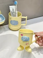 可愛い象の学生用洗面セット【洗面器・水切り袋付き】（セットアップ対応）