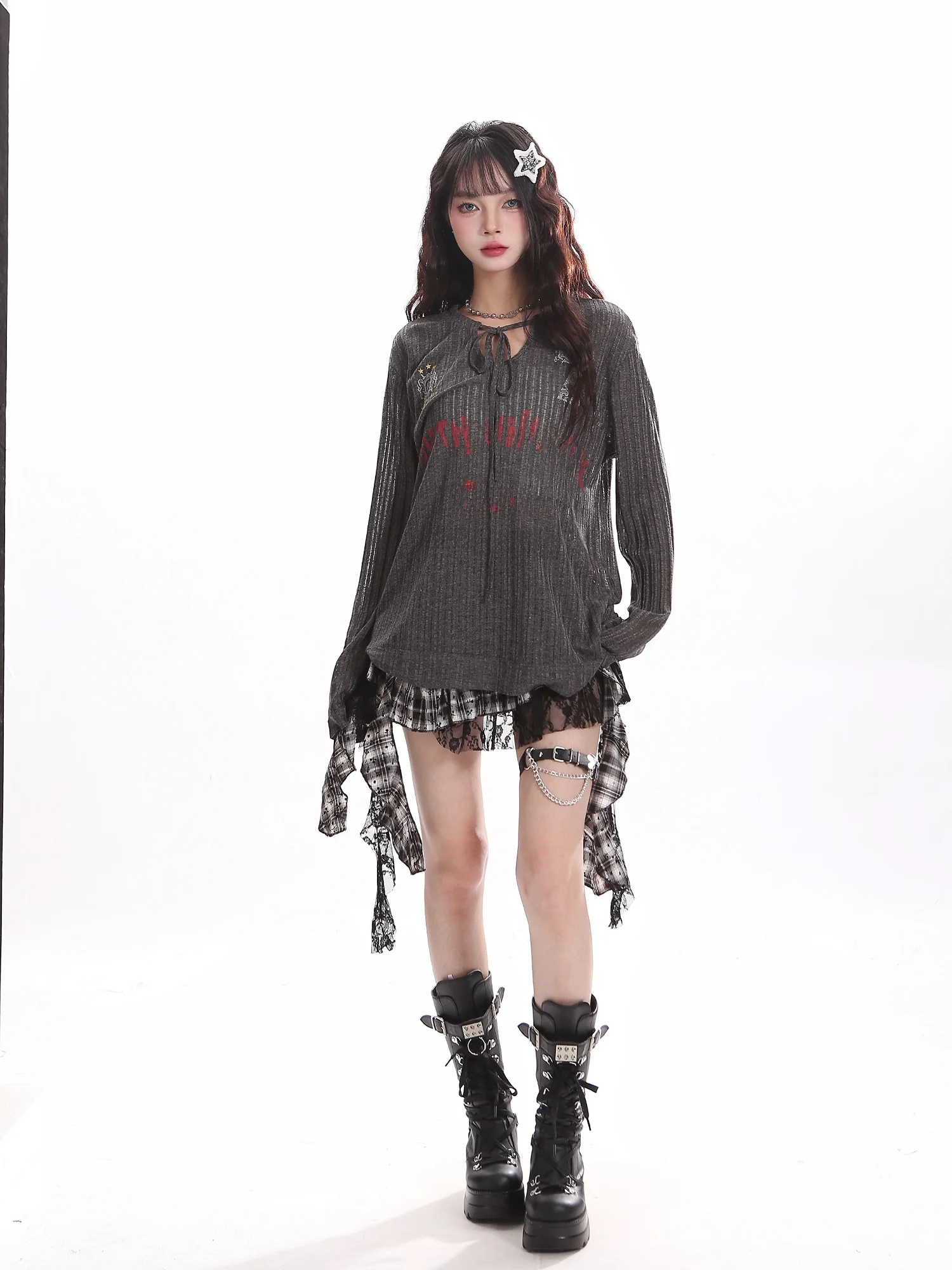 ビンテージ風 メッセージプリント Tシャツ【春用・ゆったり・カジュアル】