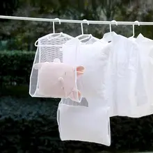 二重枕用干しネット【家庭用・収納ラック・バルコニー・アウトドア用】