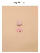 ヘアクリップ キッズ ガールズ 赤ちゃん フェルト 布 髪に優しい 産毛クリップ 前髪クリップ 可愛い ヘアアクセサリー