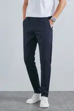 秋冬用 メンズカジュアルパンツ【厚手コットン・スリムフィット・ストレート】