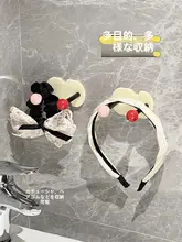 穴あけ不要の壁掛けティッシュホルダー【トイレ用・収納便利】