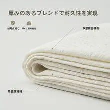 ホワイトコットンリネンテーブルクロス【軽奢華・パーティーや誕生日の装飾用】