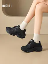 厚底ラウンドトゥ女性用スニーカー【軽量・快適・シンプルデザイン】