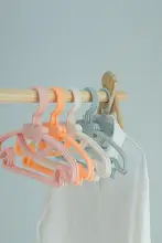 赤ちゃん用 ミニ衣類ハンガー【無痕・かわいいリボンデザイン・乾湿両用】