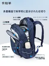 バックパック 男性 女性 通勤 ビジネス 多層 大容量 軽量