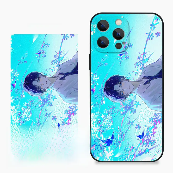 イラストレーターとのコラボ デザインスマホケース【iPhone用・華為・小米対応】
