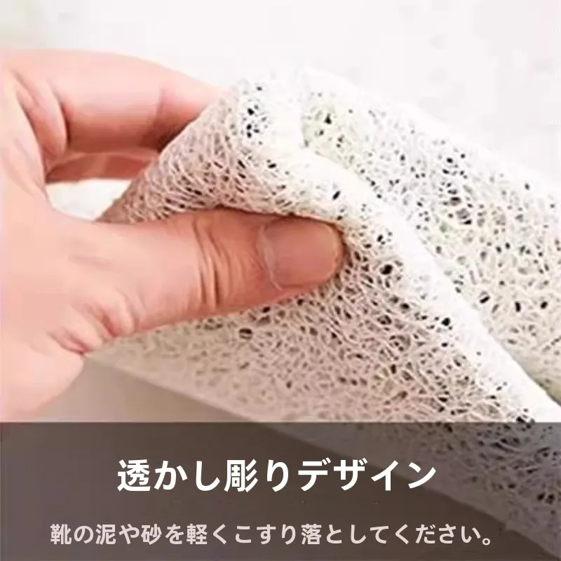 TipToe シリコーン製ノンスリップ玄関マット：耐摩耗性と滑り止め性能を実証