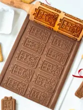 カートゥーンデザインのドラゴン年福牌クッキー用ローラー【中華風・DIYツール・送料無料】