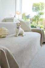 防水加工の防猫用ソファカバー【滑り止め・年中対応・毛が付きにくい】