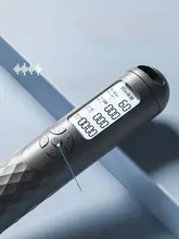 中学生向け電子カウント機能付きジャンプロープ【競技用・スチール製・体育試験対応】