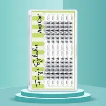 anjicat 自然な柔らかさのつけまつげ【デビルスタイル・細梗・自宅用接着】