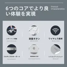 愛国者 K150 ワイヤレスキーボード【2.4G接続・フルサイズ・スカシ脚デザイン・家庭・オフィス用】