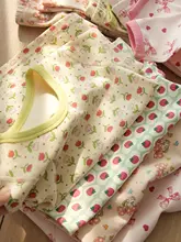 子供用 綿100% スムーズな肌触りのインナー上下【女の子用・長袖・秋冬用・ホームウェア】（セットア  ップ対応）