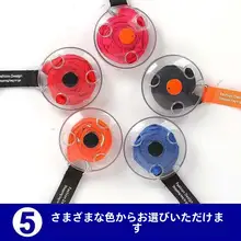 伸縮式折りたたみナイロンショッピングバッグ【再利用可能・ミニ円形・肩掛け収納】