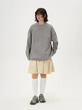 ソロテックス製 ワッフル半開きプルオーバー【ユニセックス・カジュアル・秋冬用】