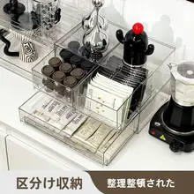 アクリル製透明化粧品収納ボックス【デスクトップ用・香水・スキンケア収納】